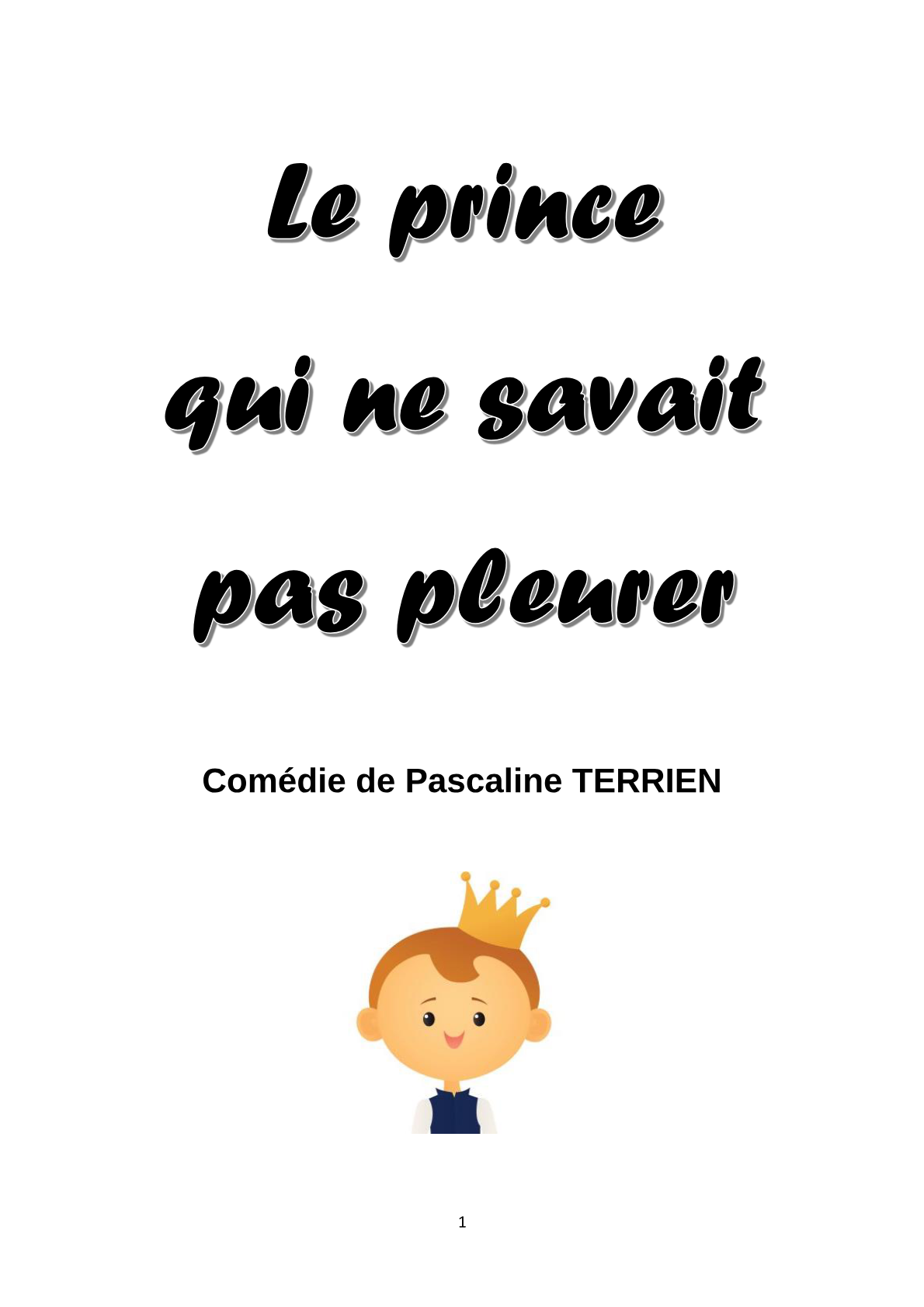 Le prince qui ne savait pas pleurer